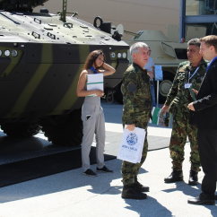 General Dynamics European Land Systems presents a new variant of PIRANHA IFV at the HEMUS Exhibition 2018