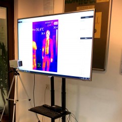 Thermal cameras in aid for the businesses against COVID-19