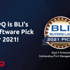 MyQ X: Enterprise is granted an award for selection of software by BLI 2021