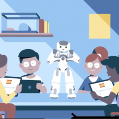STEM Roadshow: In the world of science together with Nao and Pepper, the robots