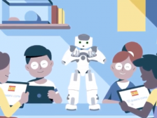 STEM Roadshow: In the world of science together with Nao and Pepper, the robots