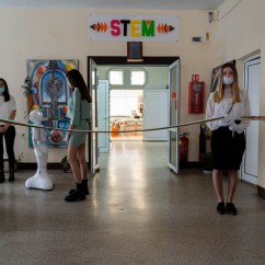 New STEM centre was open in the secondary school “St.Kliment Ohridski” in town of Kostenets